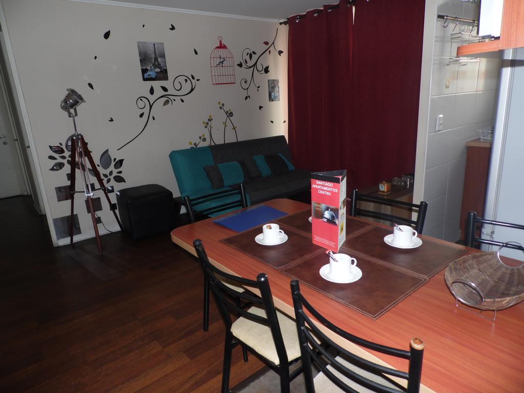Santiago Apartamentos Centro Luaran gambar