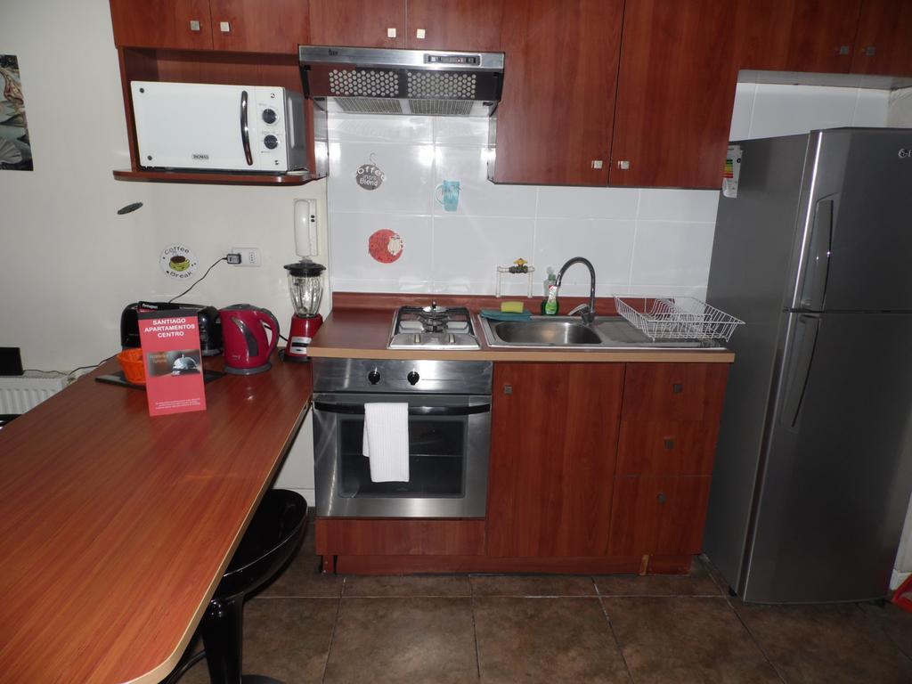 Santiago Apartamentos Centro Luaran gambar