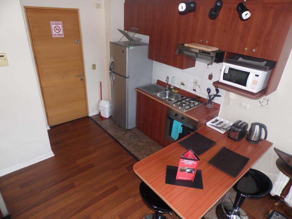 Santiago Apartamentos Centro Luaran gambar