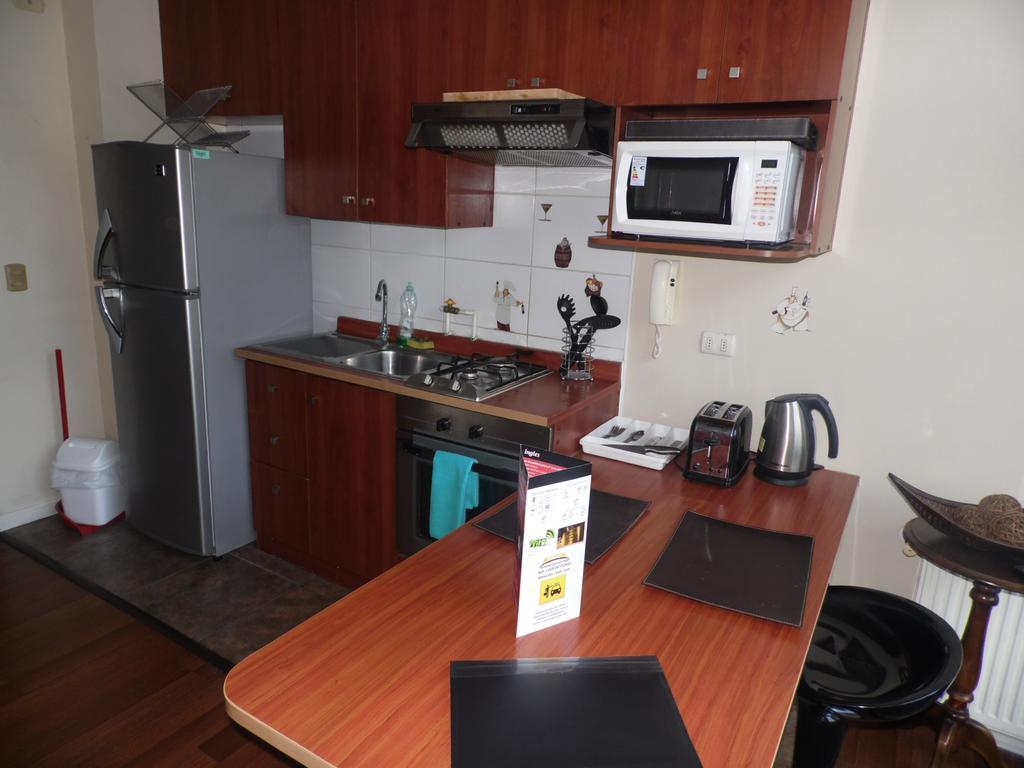 Santiago Apartamentos Centro Luaran gambar