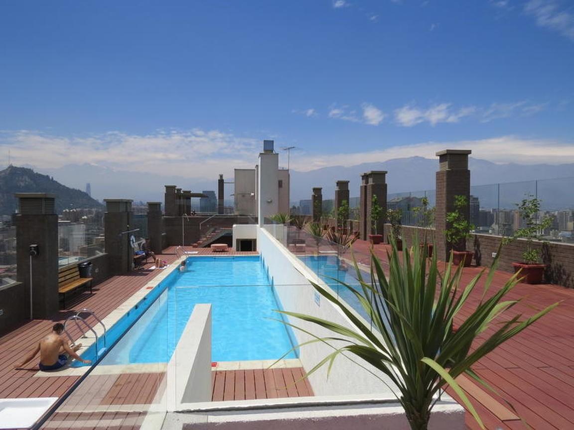 Santiago Apartamentos Centro Luaran gambar